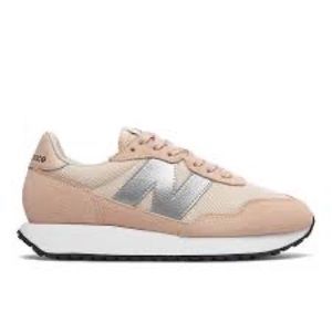 Available! New Balance 237 rosewater/silver size 8 lightly worn.